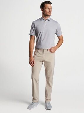 Peter Millar Laddie Rain Pant Classic Fit Performance Golf Khaki Size 33